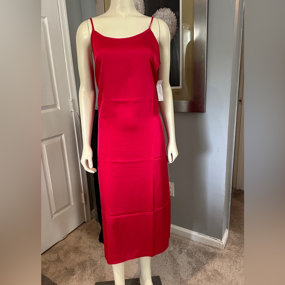 VENUS Red Slip Dress
